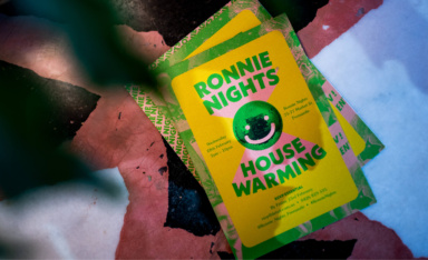 Independent branding and design: Ronnie Nights Invite Branding Ronnie Nights Invite Branding Ronnie Nights
