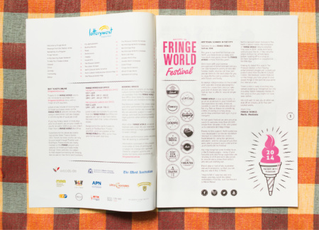 Photographer – DANIEL JAMES GRANT Fringe World 2014 Program Intro Page Fringe World 2014 Program Intro Page