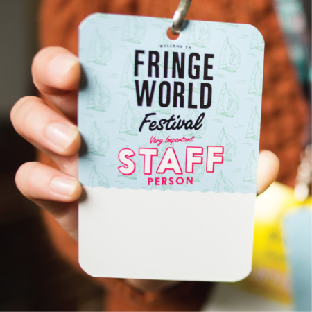 Photographer – DANIEL JAMES GRANT Fringe World 2014 Staff Pass Fringe World 2014 Staff Pass