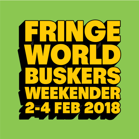 Fringe World Buskers Weekender Logo 2018 Fringe World Buskers Weekender Logo 2018