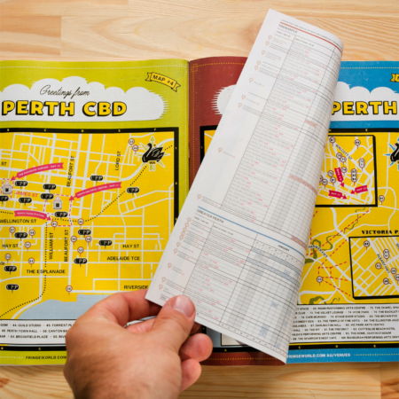 Photographer – DANIEL JAMES GRANT Fringe World 2015 Program Maps Design Fringe World 2015 Program Maps Design