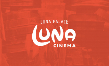 Luna Leederville logo branding by Studio Papa Luna Palace Cinemas