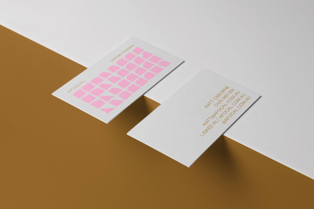 Afocal Business Cards