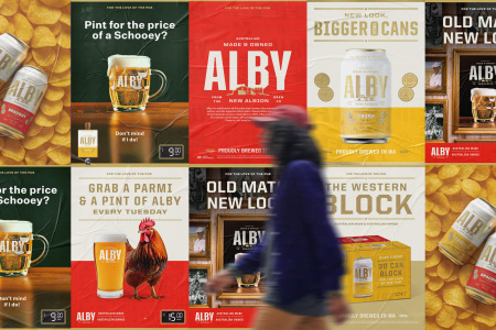 Alby beer rebrand 2024 - Poster Wall