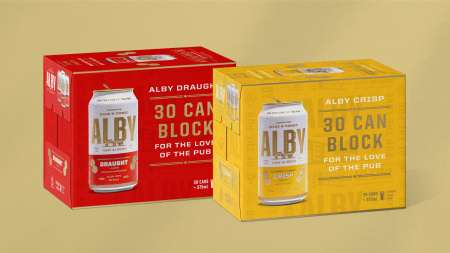 Alby Beer Rebrand 2024 - 30 Can Block