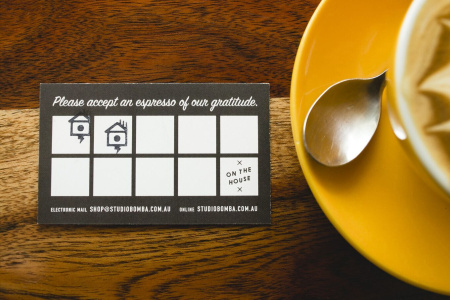 Studio Bomba Leederville Coffee Card Studio Bomba Leederville Coffee Card