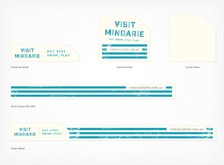 Visit Mindarie brand assets design Visit Mindarie brand assets design