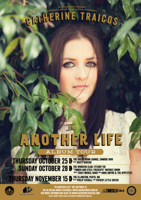 Catherine Traicos in another life Tour Poster Catherine Traicos in another life Tour Poster