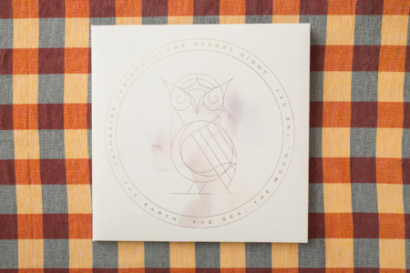 Our work for Catherine Traicos vinyl album front cover design Catherine Traicos vinyl album front cover design