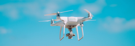 Qmodo Drone Blue Sky Qmodo Drone